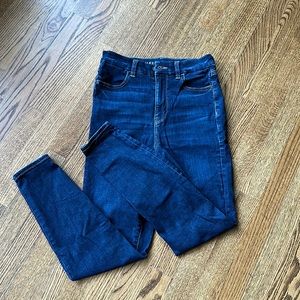 American Eagle curvy super high rise jeggings
